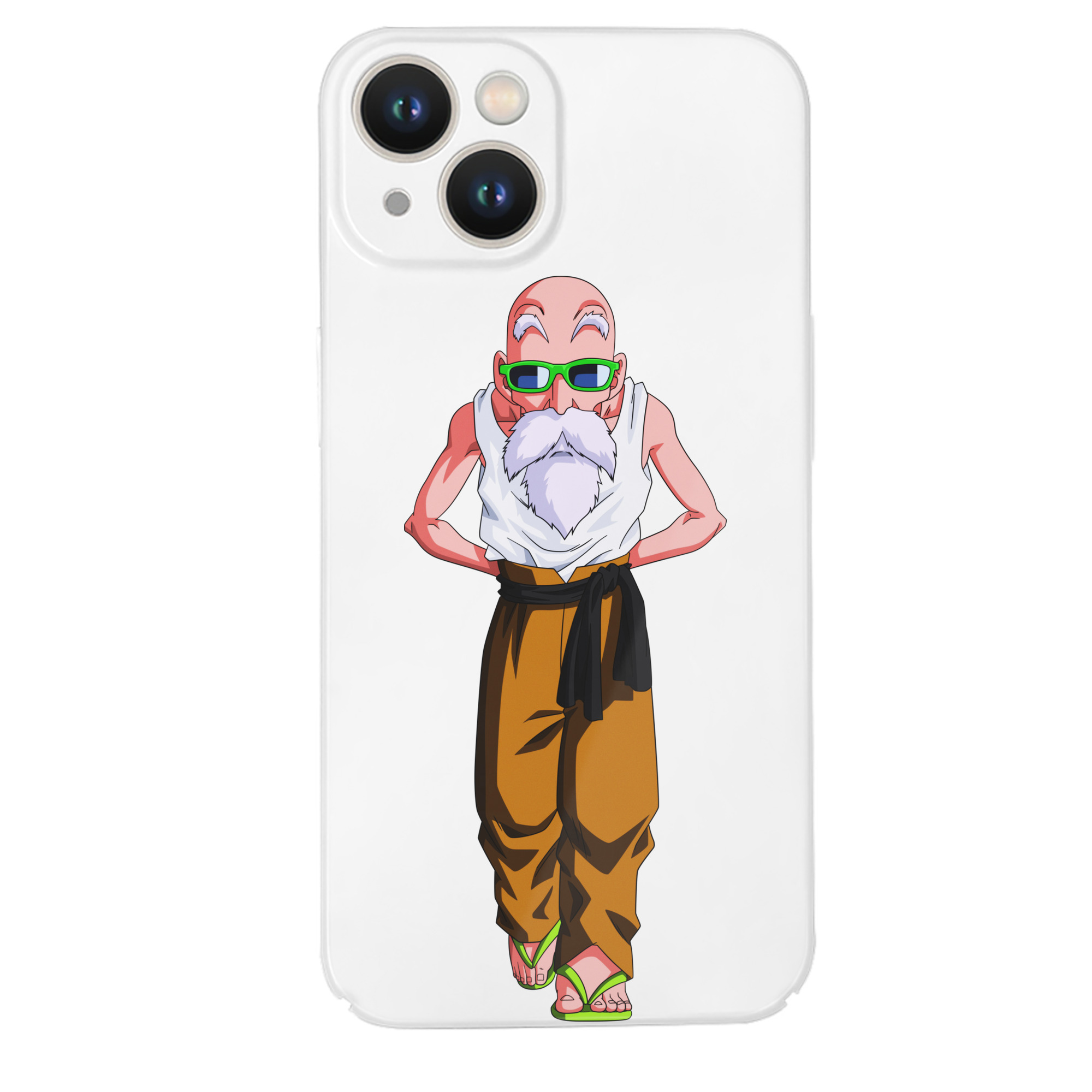 （画像用） ドラゴンボール 亀仙人（かめせんにん） DRAGON BALL Master Roshi Kame Sennin 【iPhone 14シリーズ対応】ハードケース